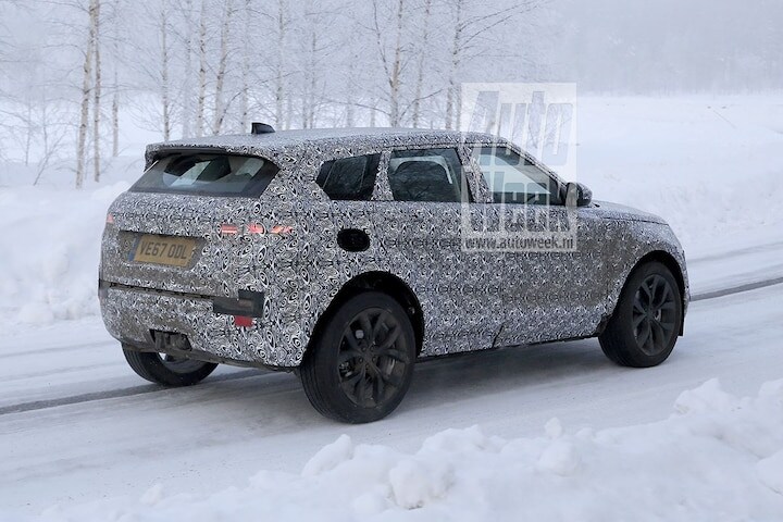 Spyshots Land Rover Range Rover Evoque