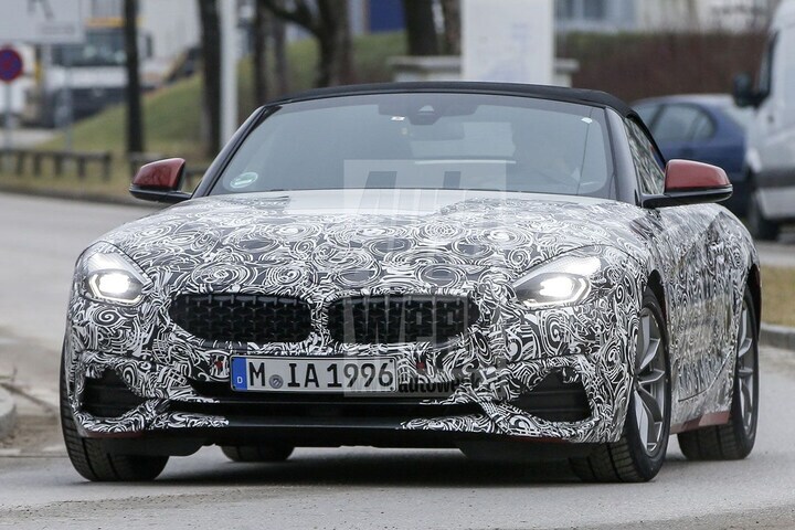 BMW Z4 spyshots