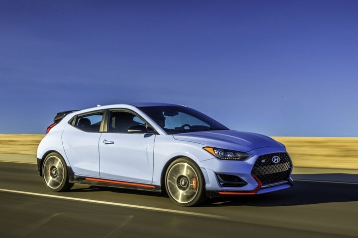 Hyundai Veloster en Veloster N
