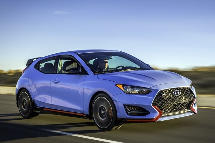 Hyundai Veloster en Veloster N