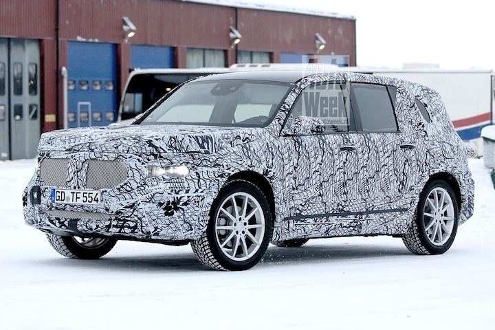 Spyshots Mercedes-Benz GLB-klasse
