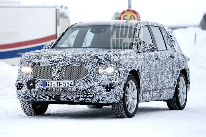Spyshots Mercedes-Benz GLB-klasse