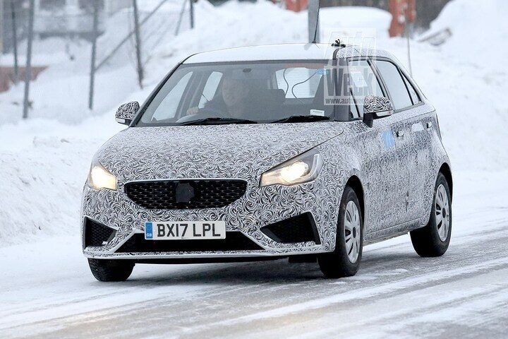 MG3 facelift Europa