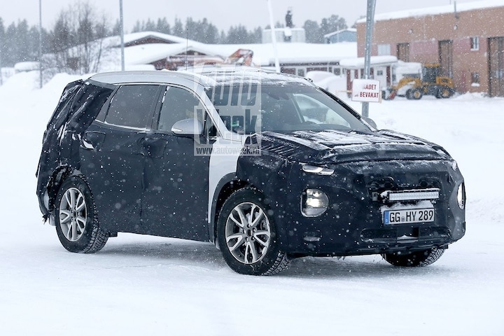 Hyundai Santa Fe Spyshots