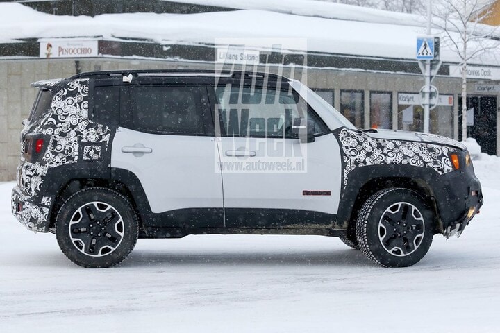 Spyshots Jeep Renegade