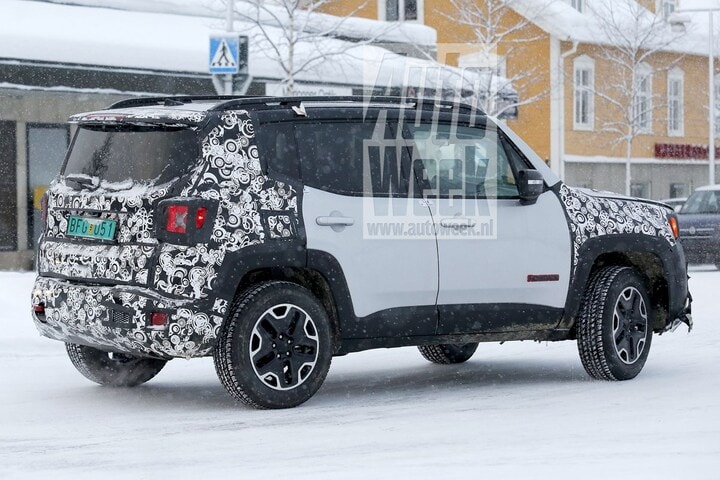Spyshots Jeep Renegade