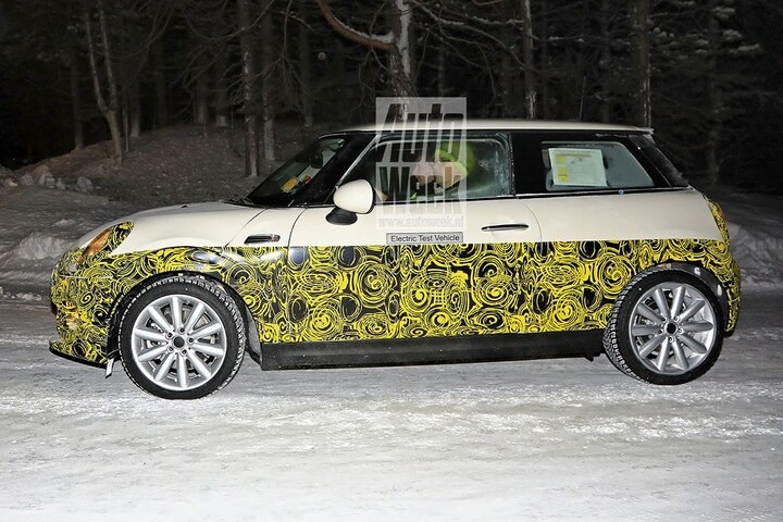 Mini E(lectric) spyshots