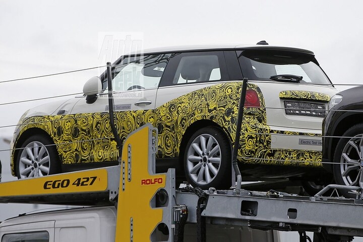 Mini E(lectric) spyshots