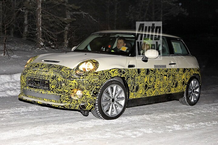 Mini E(lectric) spyshots