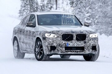 BMW X4 M Spyshots