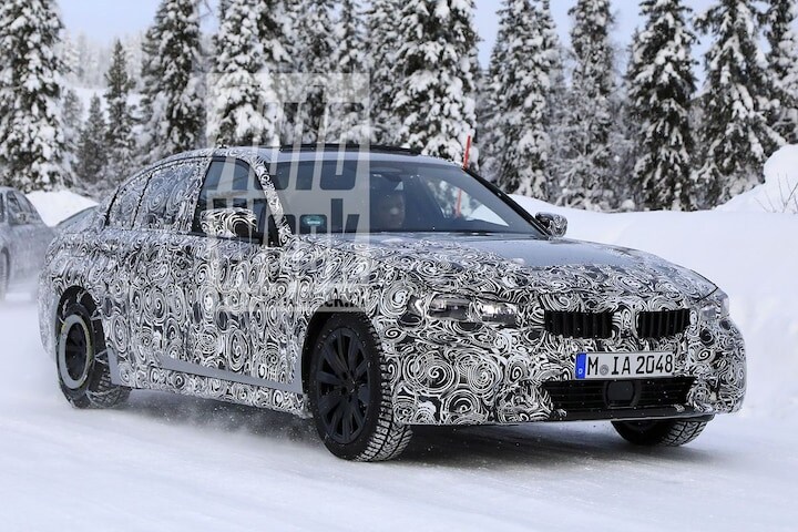 BMW 3-serie Spyshots