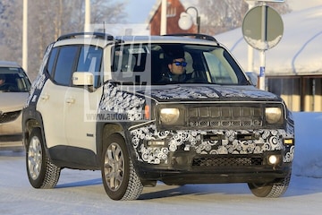 Spyshots Jeep Renegade facelift