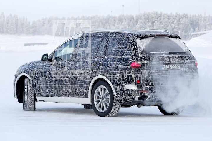 BMW X7 Spyshots