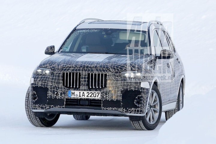 BMW X7 Spyshots