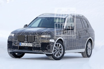 BMW X7 Spyshots