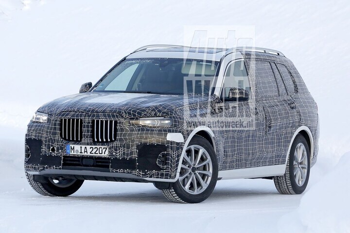 BMW X7 Spyshots