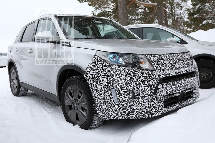 Spyshots Suzuki Vitara facelift