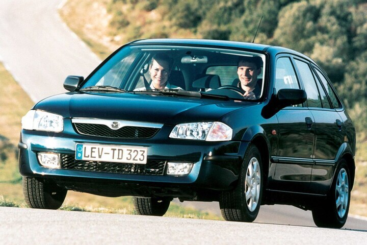 Facelift Friday: Mazda 323 