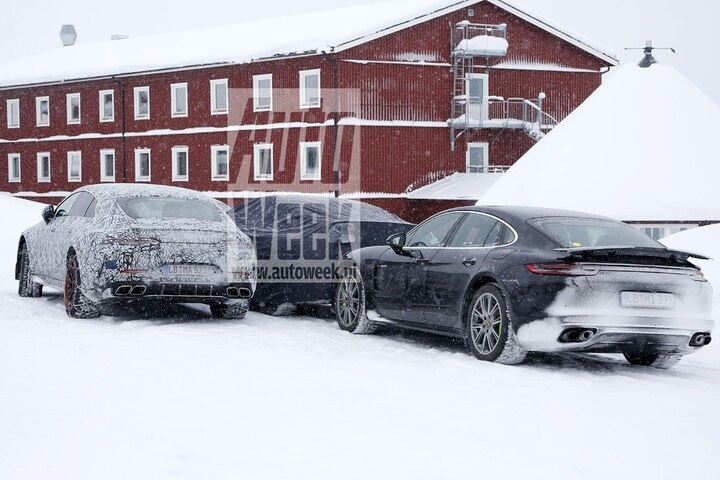 Spyshots Mercedes-AMG GT Coupe 
