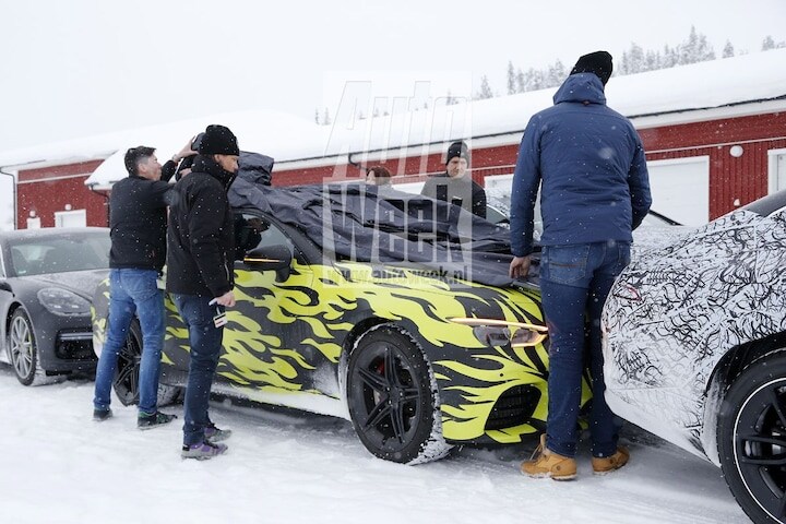 Spyshots Mercedes-AMG GT Coupe 