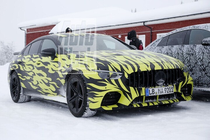 Spyshots Mercedes-AMG GT Coupe 
