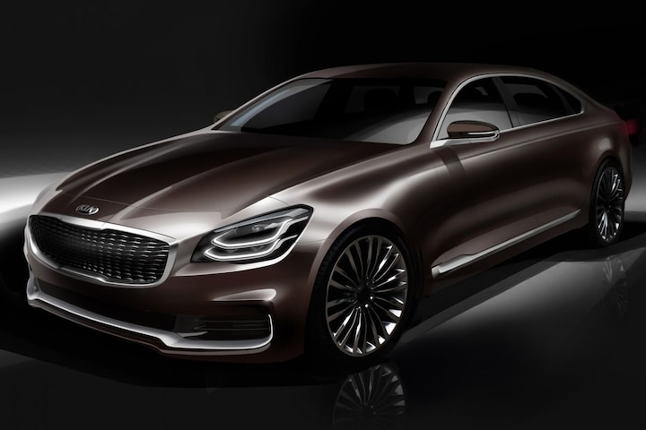 Kia K900 schets