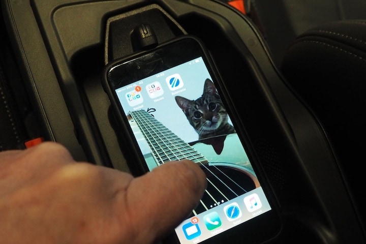 telefoonhouder BMW