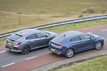 AutoWeek 11 2018 Magazine dubbeltest Hyundai Honda