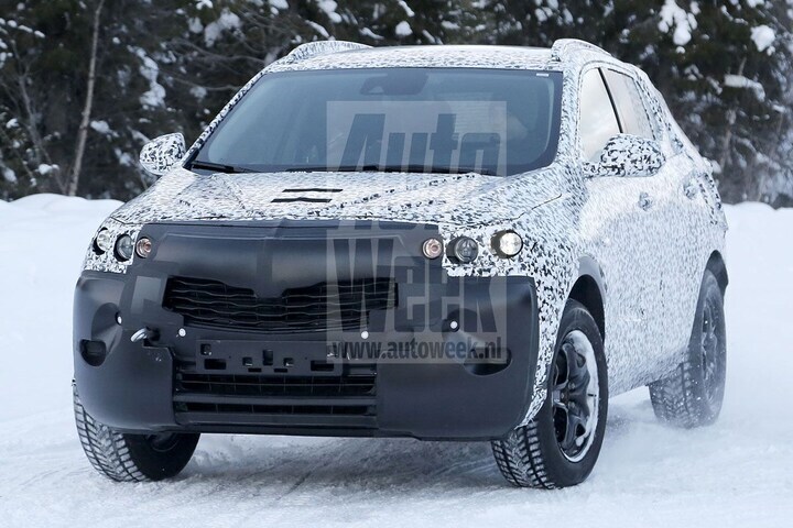 Opel Mokka X spyshots