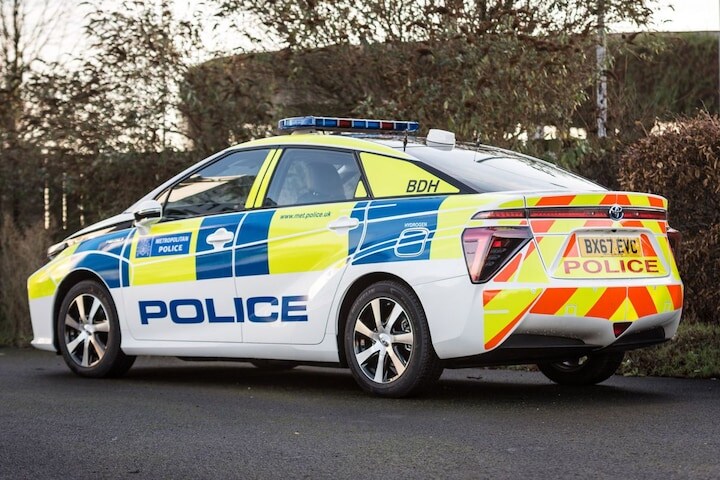 Toyota Mirai Londen Police