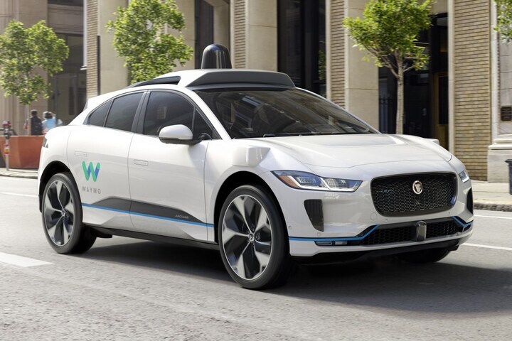 Waymo Jaguar i-Pace autonoom zelfrijdend