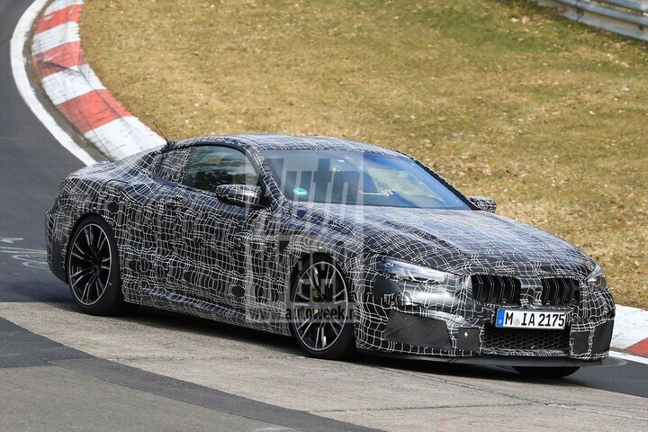 BMW 8-serie M8 spyshots