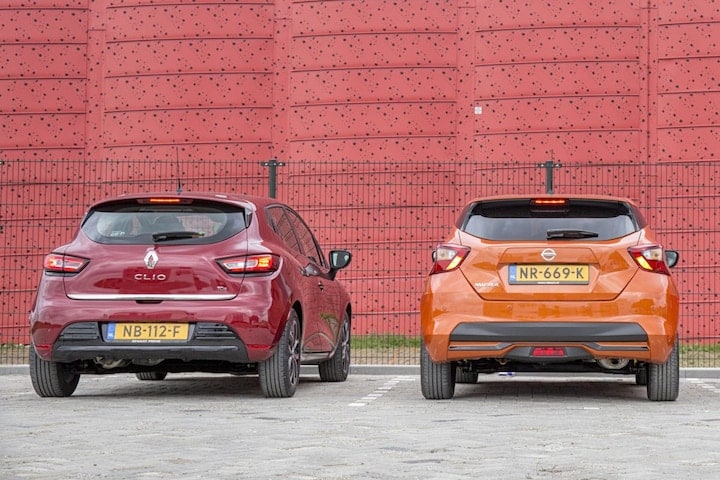 Renault Nissan Clio Micra dubbeltest
