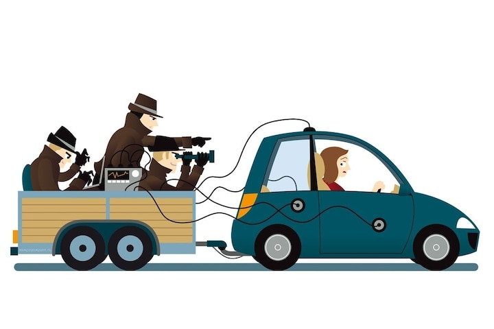 Auto data spyware 