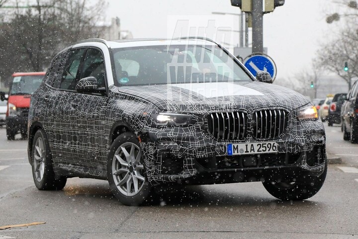 BMW X5 spyshots