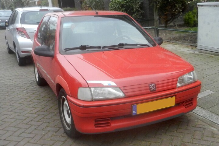 In het Wild: Peugeot 106 Rallye