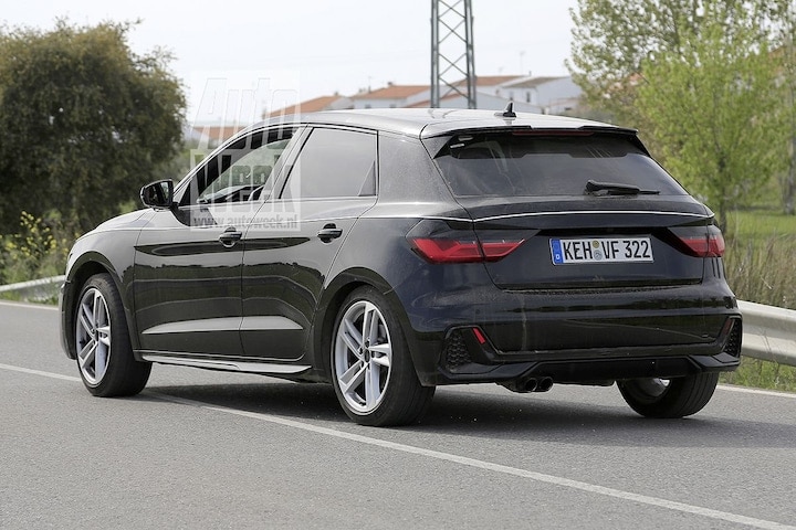 Audi A1 spyshots