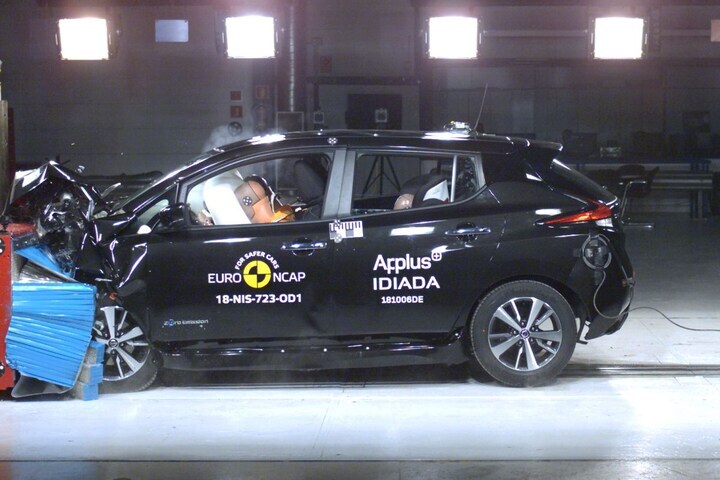 EuroNcap Nissan Leaf