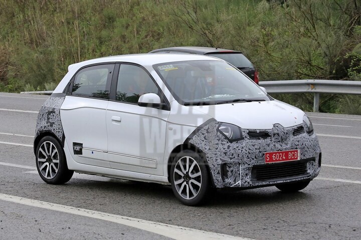 Spyshots Renault Twingo facelift