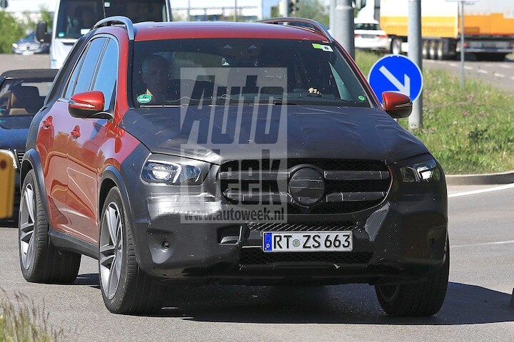 Mercedes-Benz GLE-klasse spyshots
