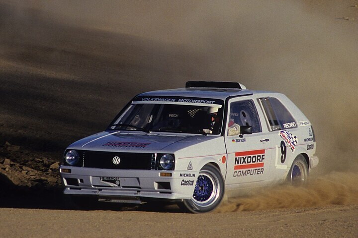 Volkswagen twin engine Golf II 1987 Pikes Peak 