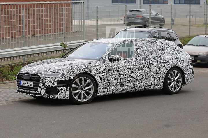 Audi S6 Avant spyshots