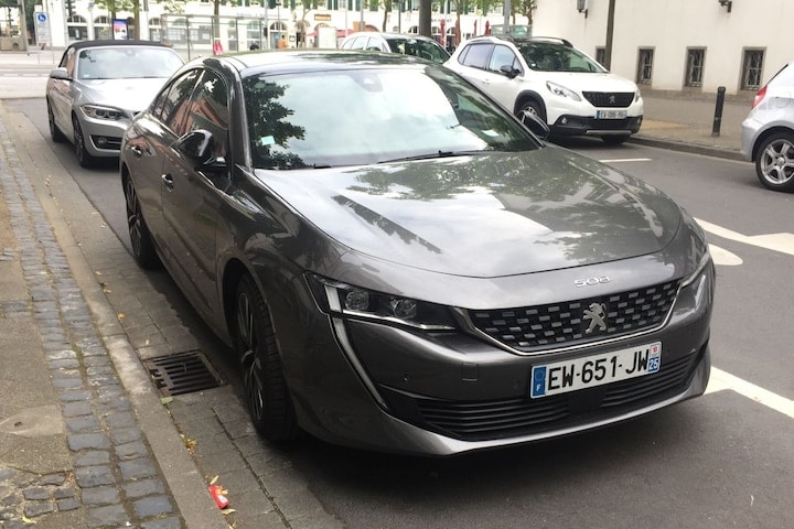 Peugeot 508 in het wild