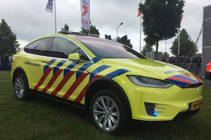 Tesla Model X Rapid Responder