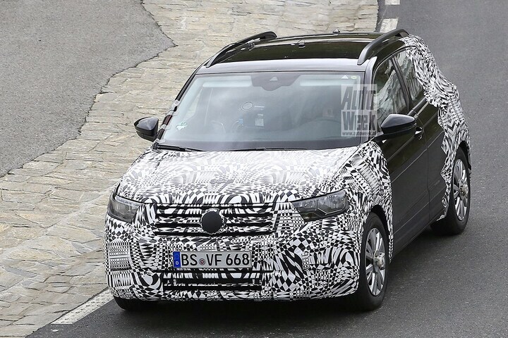 Volkswagen T-Cross spyshots
