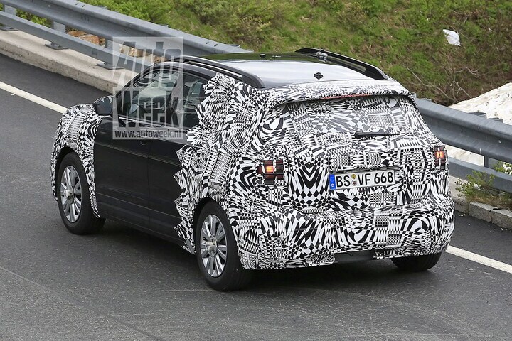 Volkswagen T-Cross spyshots