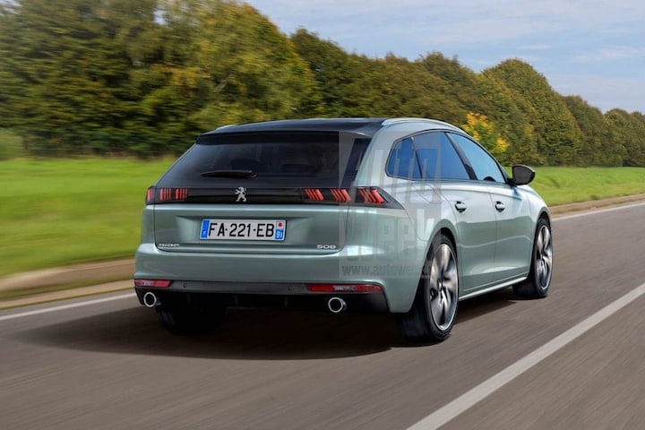 Peugeot 508 SW render