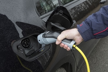 EV laden stekker plug-in opladen laadpaal elektris