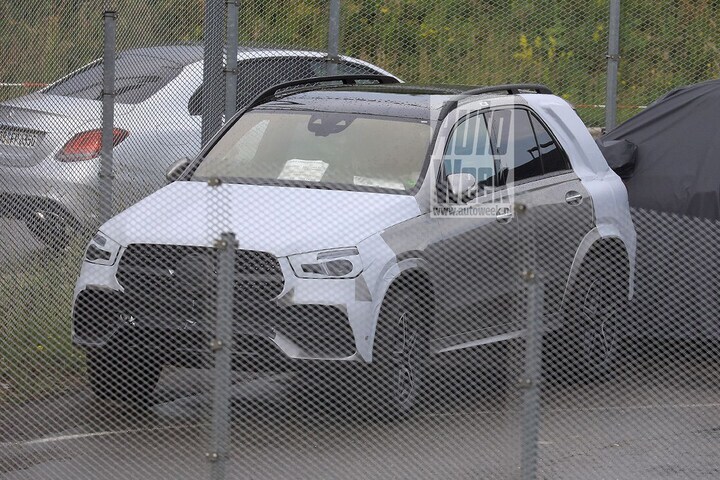 Mercedes-Benz GLE-klasse spyshots