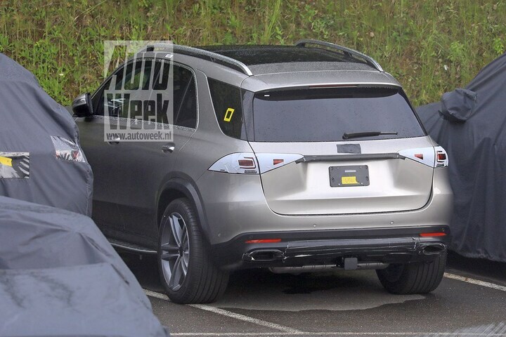 Mercedes-Benz GLE-klasse spyshots